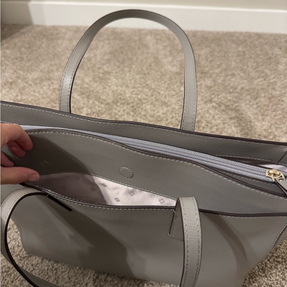 Gray Kate Spade Computer/Work Tote - image 2